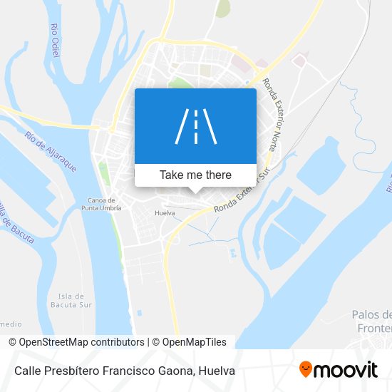 Calle Presbítero Francisco Gaona map