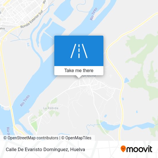 Calle De Evaristo Domínguez map