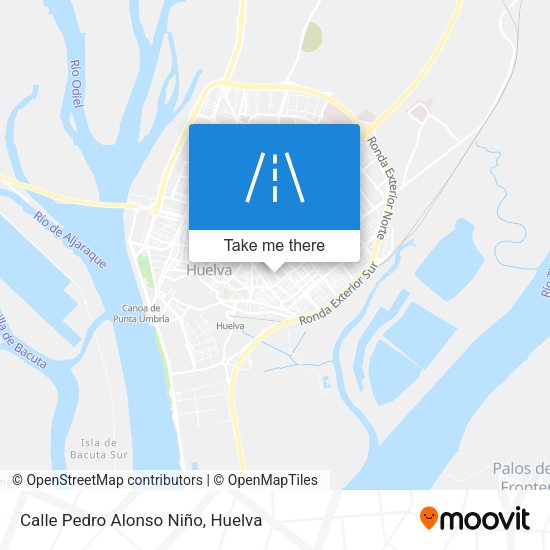 Calle Pedro Alonso Niño map