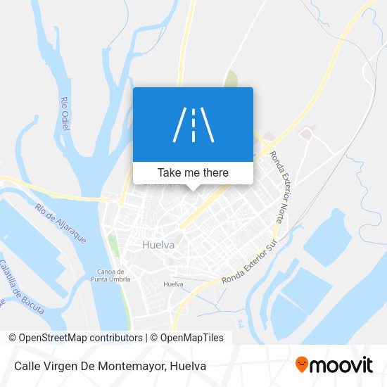 Calle Virgen De Montemayor map