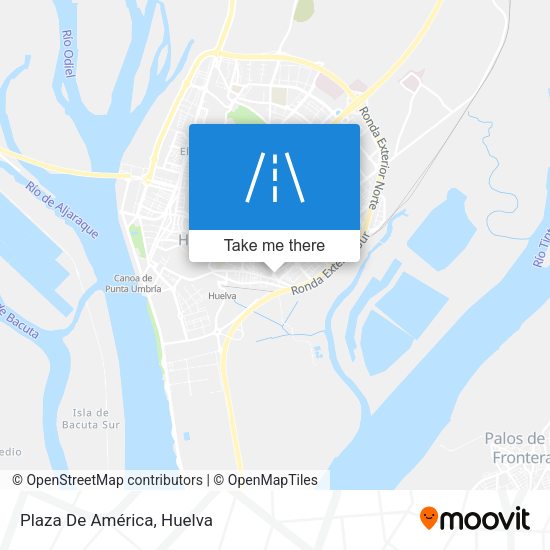 Plaza De América map