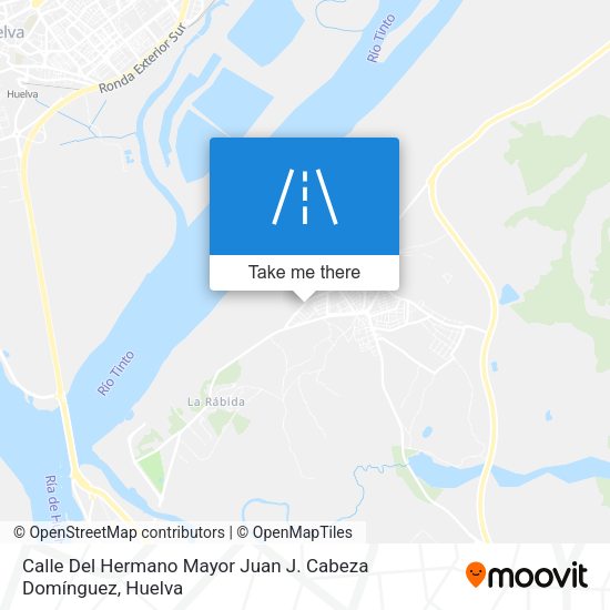 Calle Del Hermano Mayor Juan J. Cabeza Domínguez map