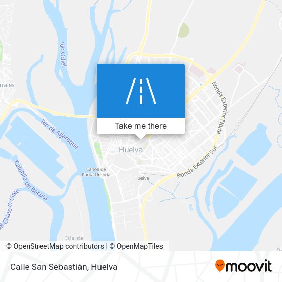 Calle San Sebastián map
