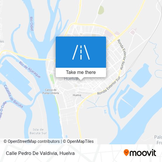 Calle Pedro De Valdivia map