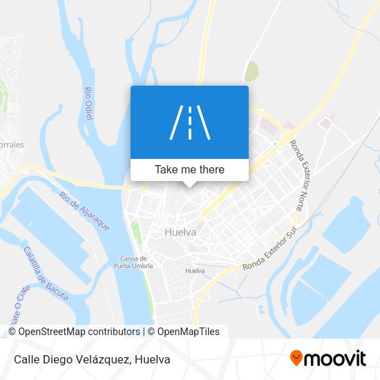 Calle Diego Velázquez map