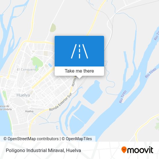 Polígono Industrial Miraval map