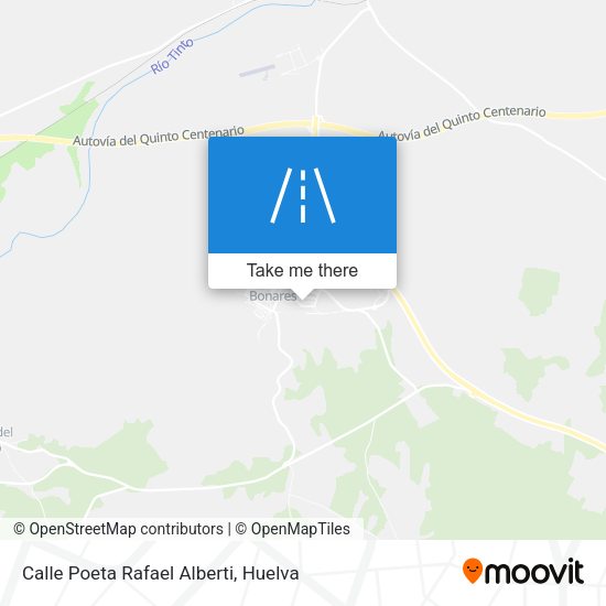 Calle Poeta Rafael Alberti map