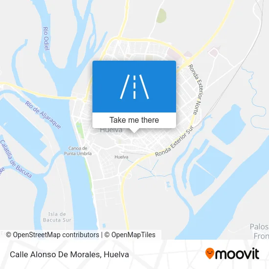 Calle Alonso De Morales map