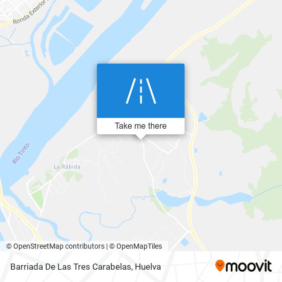 Barriada De Las Tres Carabelas map