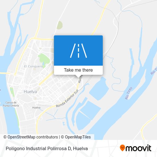Polígono Industrial Polirrosa D map