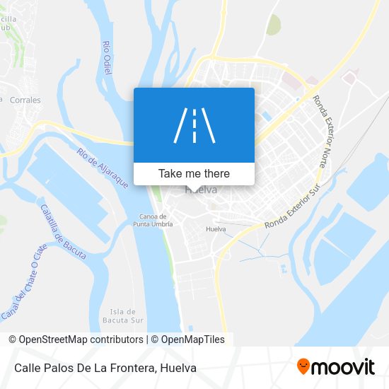 Calle Palos De La Frontera map