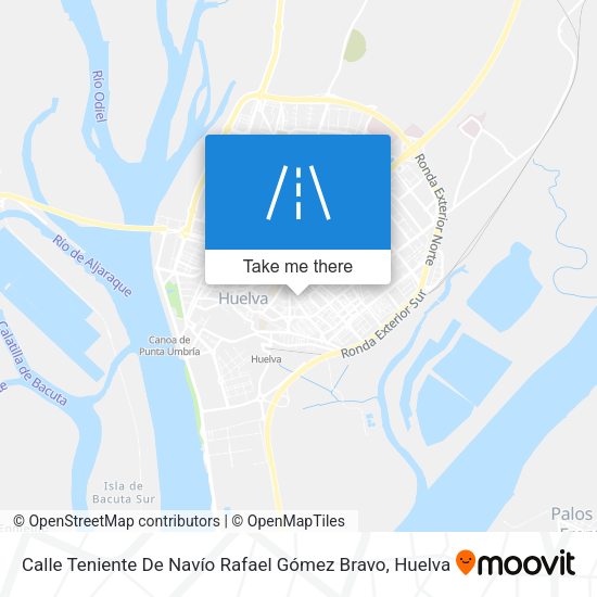 Calle Teniente De Navío Rafael Gómez Bravo map