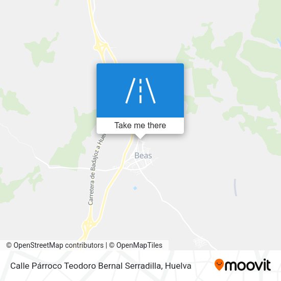 Calle Párroco Teodoro Bernal Serradilla map