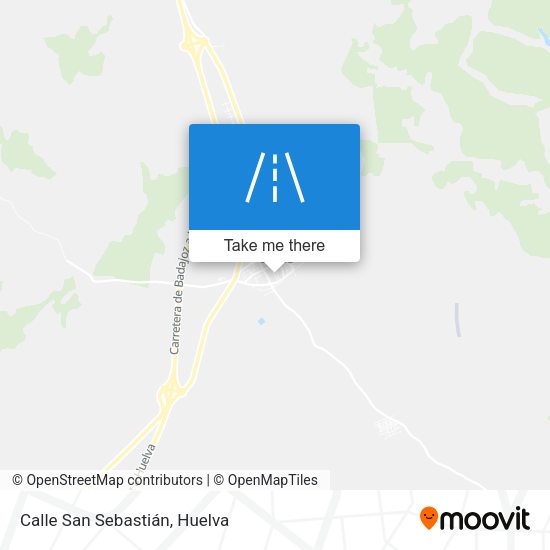 Calle San Sebastián map