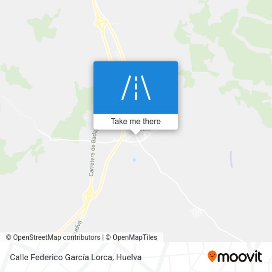 Calle Federico García Lorca map