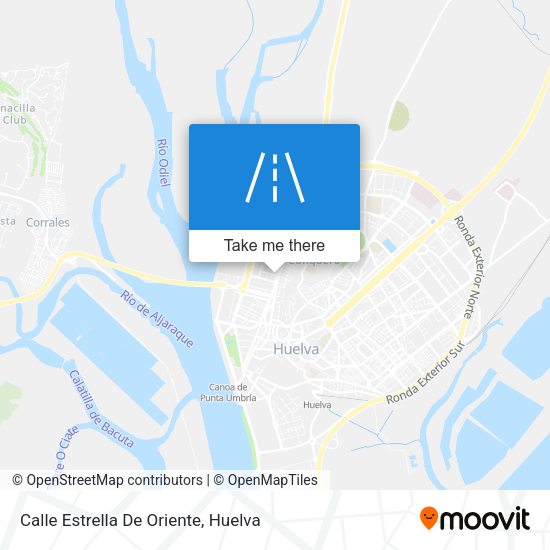 Calle Estrella De Oriente map