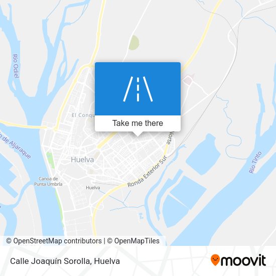 Calle Joaquín Sorolla map