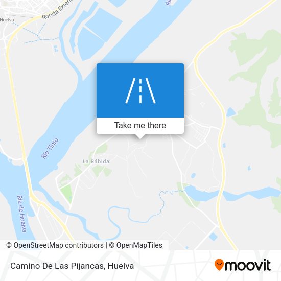 Camino De Las Pijancas map