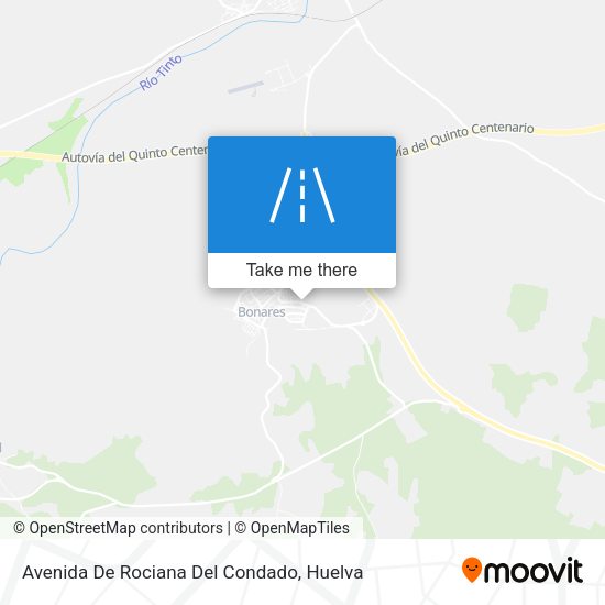 Avenida De Rociana Del Condado map