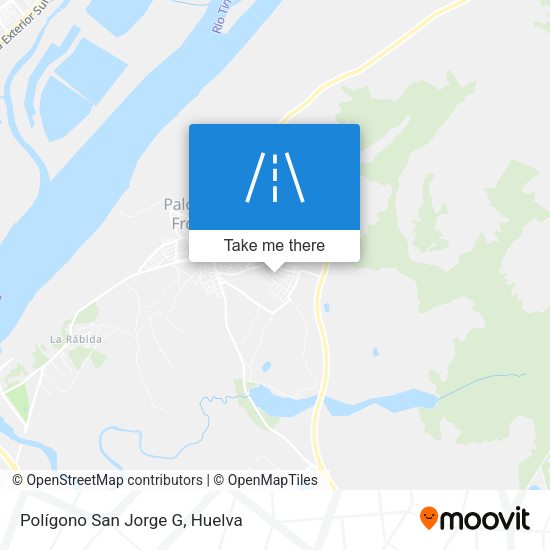 Polígono San Jorge G map
