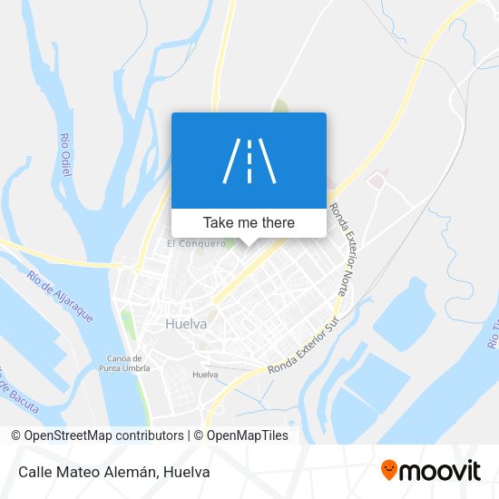 Calle Mateo Alemán map
