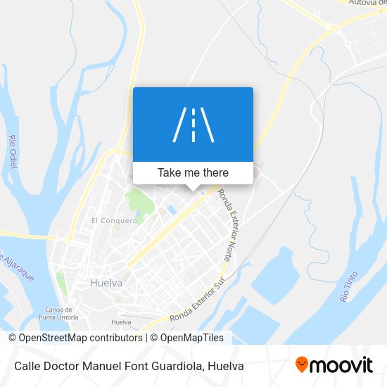 Calle Doctor Manuel Font Guardiola map
