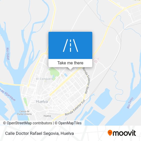 Calle Doctor Rafael Segovia map