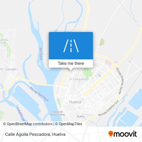 Calle Águila Pescadora map
