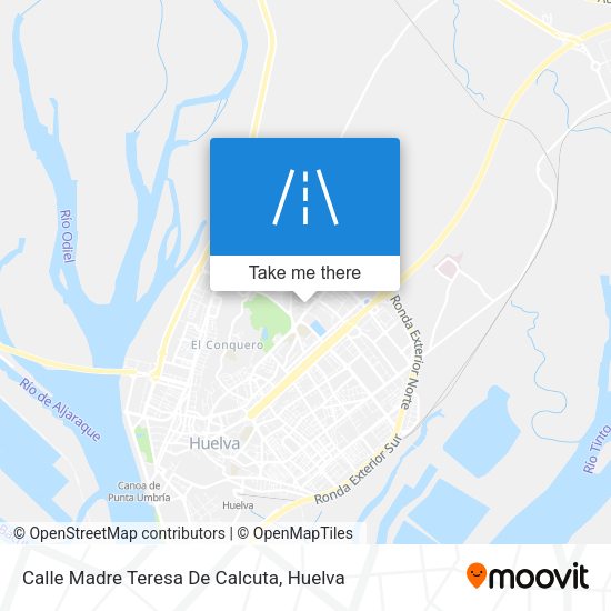 Calle Madre Teresa De Calcuta map