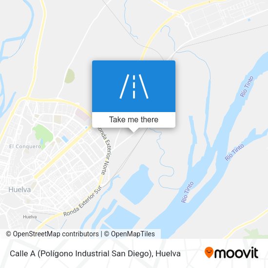Calle A (Polígono Industrial San Diego) map