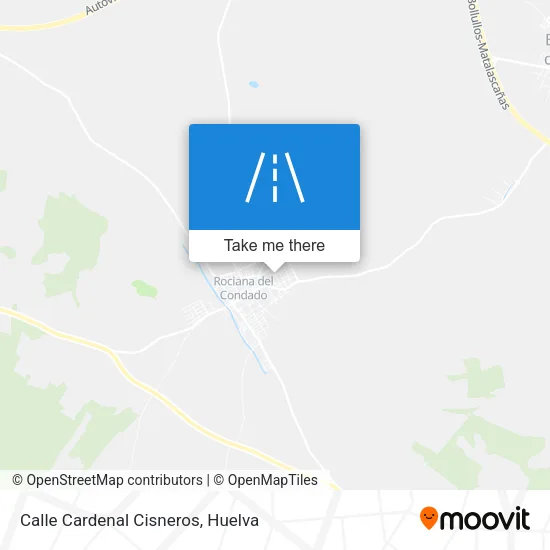 Calle Cardenal Cisneros map