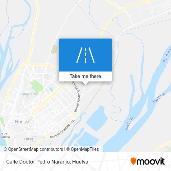 Calle Doctor Pedro Naranjo map