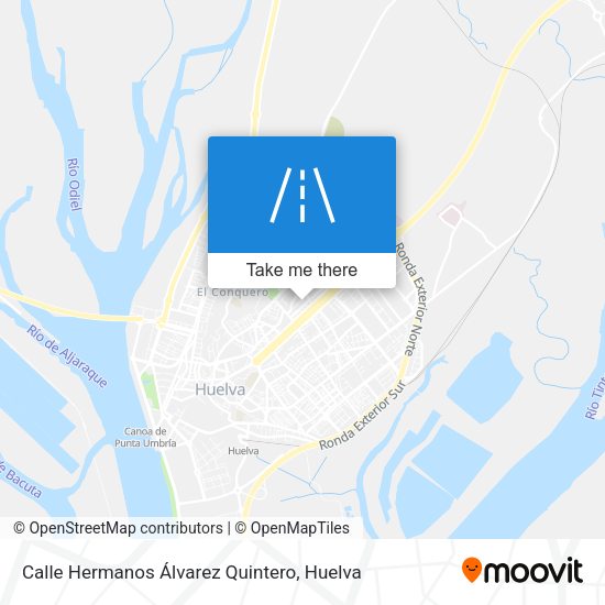 Calle Hermanos Álvarez Quintero map
