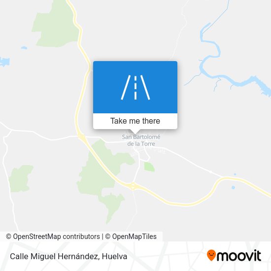 Calle Miguel Hernández map