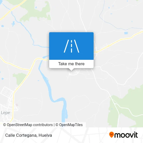 Calle Cortegana map