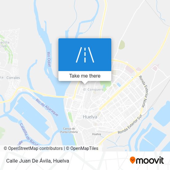 Calle Juan De Ávila map