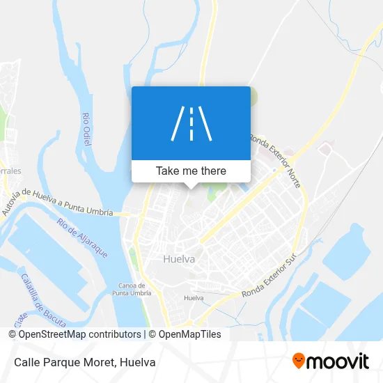 Calle Parque Moret map