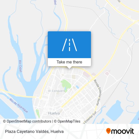 Plaza Cayetano Valdés map