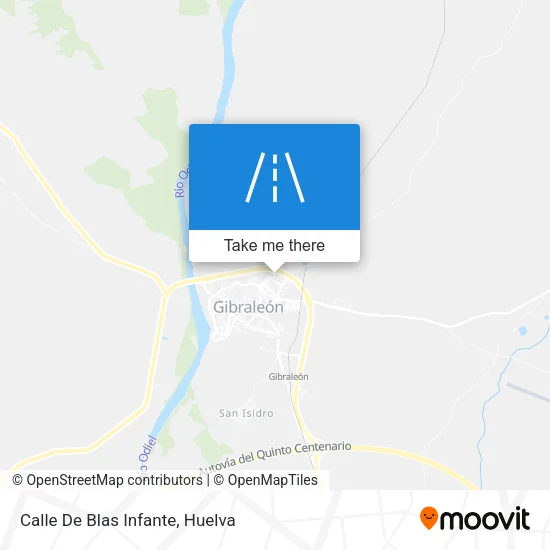 Calle De Blas Infante map