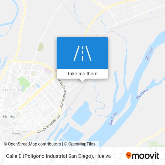 Calle E (Polígono Industrial San Diego) map