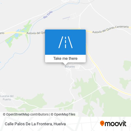 Calle Palos De La Frontera map