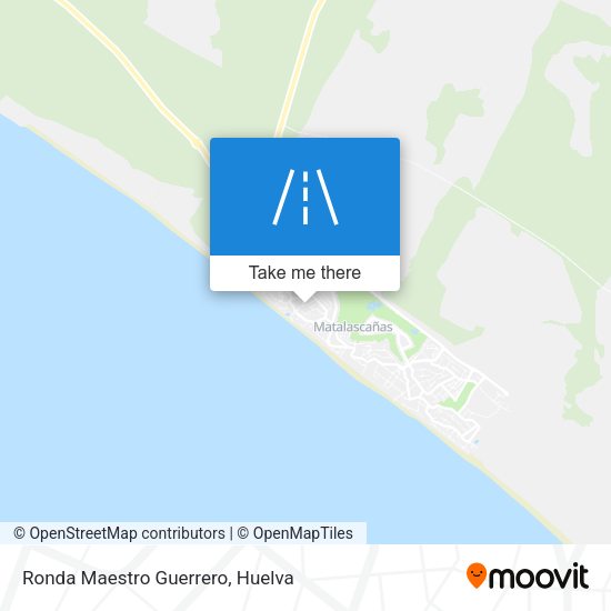 Ronda Maestro Guerrero map