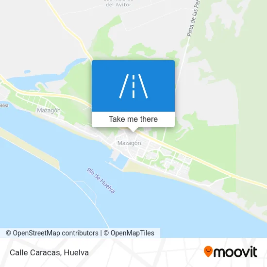 Calle Caracas map