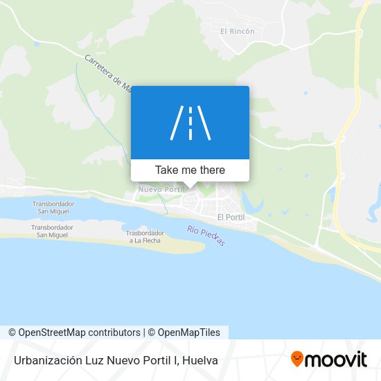 Urbanización Luz Nuevo Portil I map