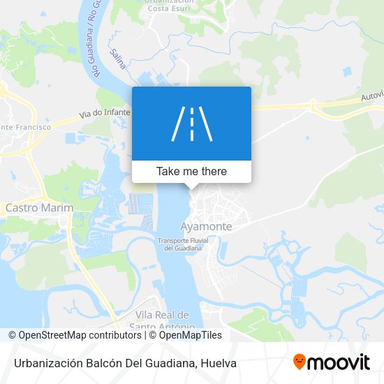 Urbanización Balcón Del Guadiana map
