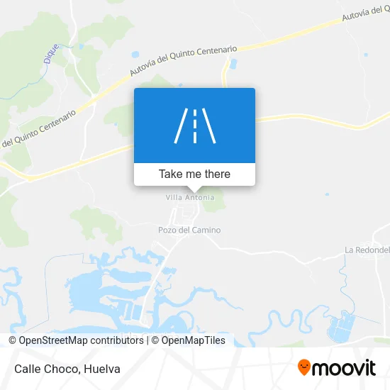 Calle Choco map