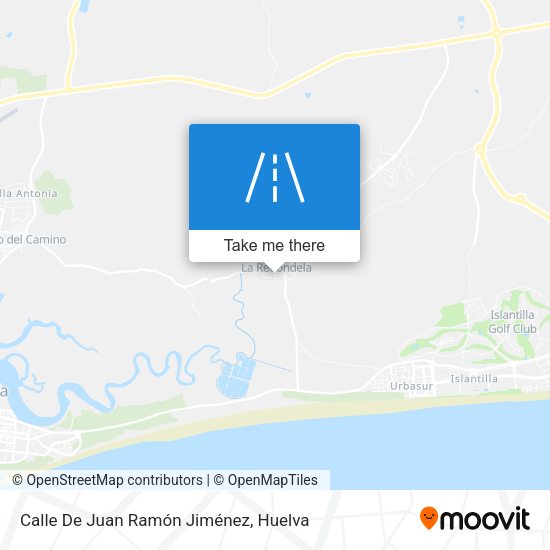 Calle De Juan Ramón Jiménez map