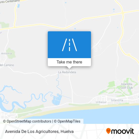 Avenida De Los Agricultores map