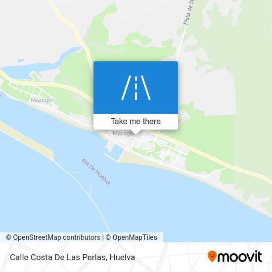 Calle Costa De Las Perlas map