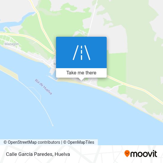 Calle García Paredes map